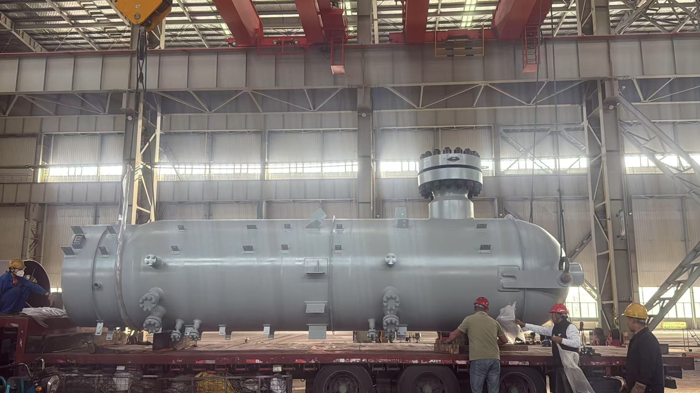 山東海澤重工科技有限公司高端容器項(xiàng)目順利發(fā)